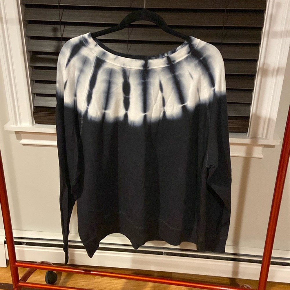 Old Navy, XL, dark gray and white